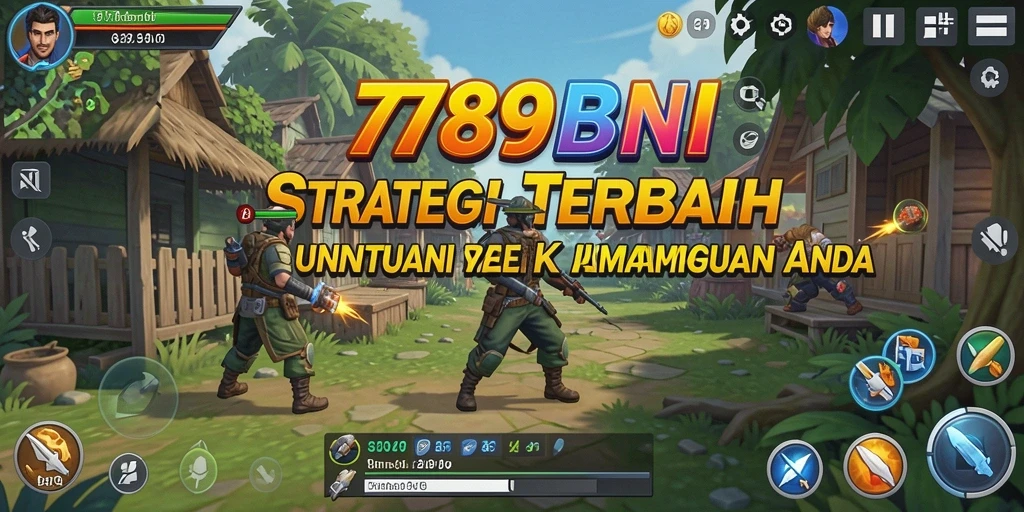 Tampilan gameplay yang menegangkan dalam 789BNI.
