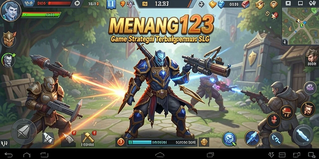 Screenshot gameplay SLG dengan strategi mendalam dan grafis menawan.