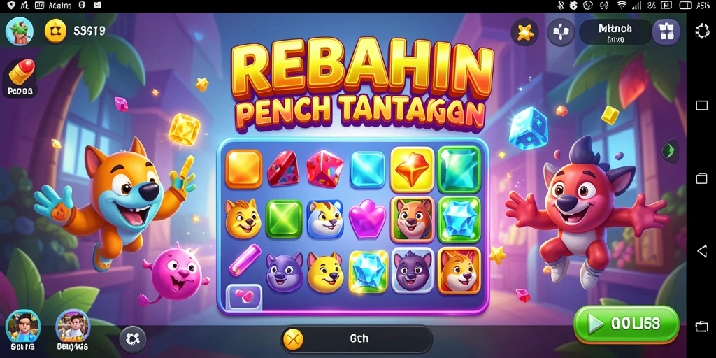 Gameplay seru dan penuh warna dari REBAHIN yang memikat.