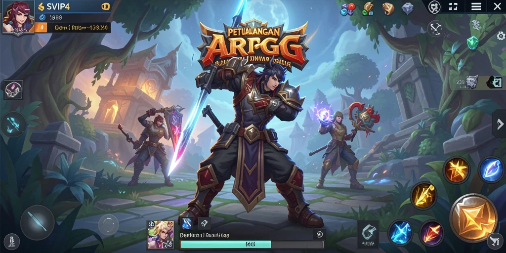 Tampilan gameplay SVIP4 yang mendebarkan dan penuh aksi.